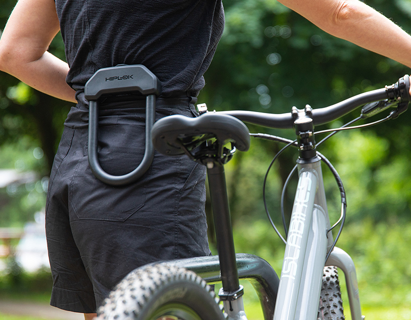 bike lock on bike