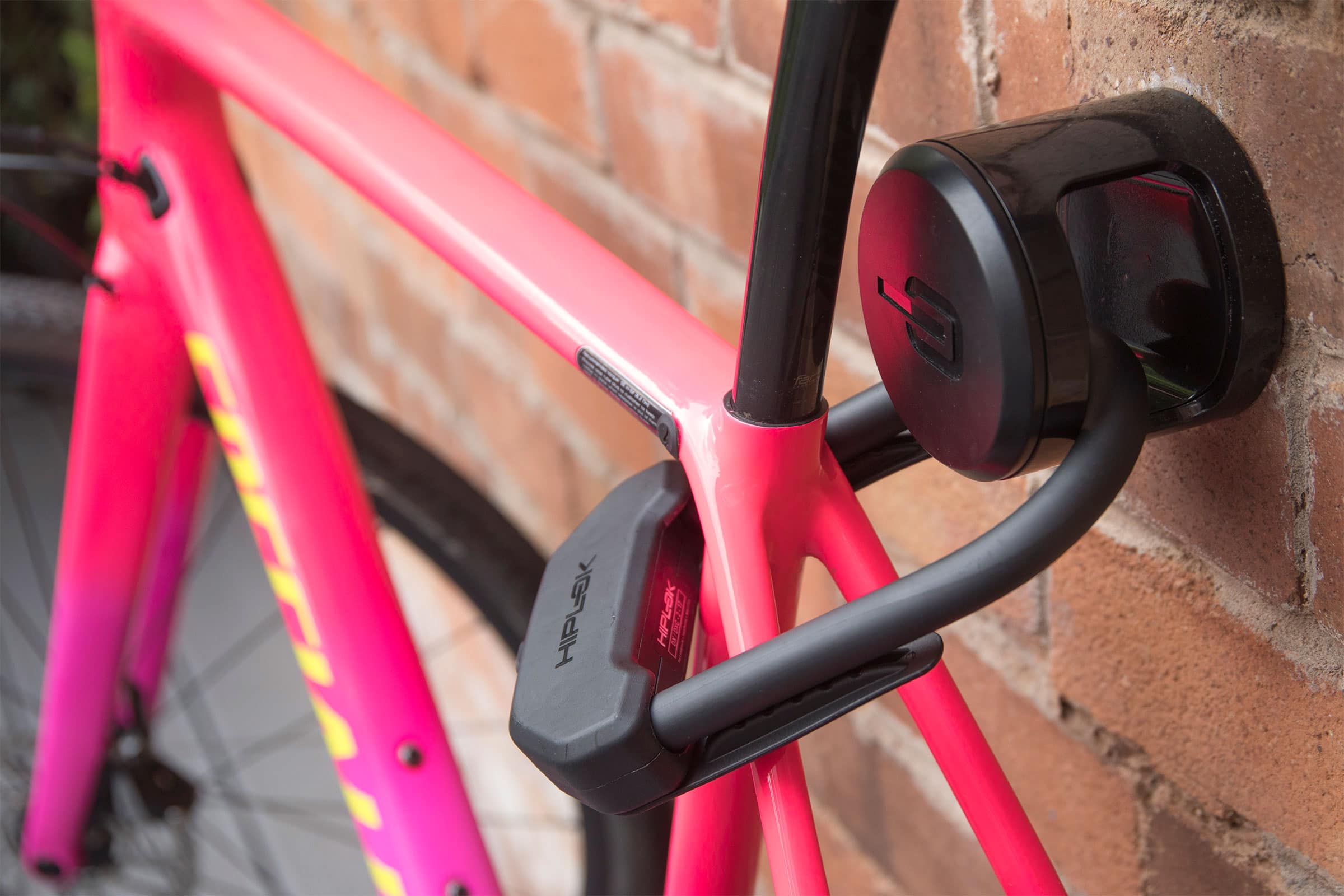 Bike lock with online insurance