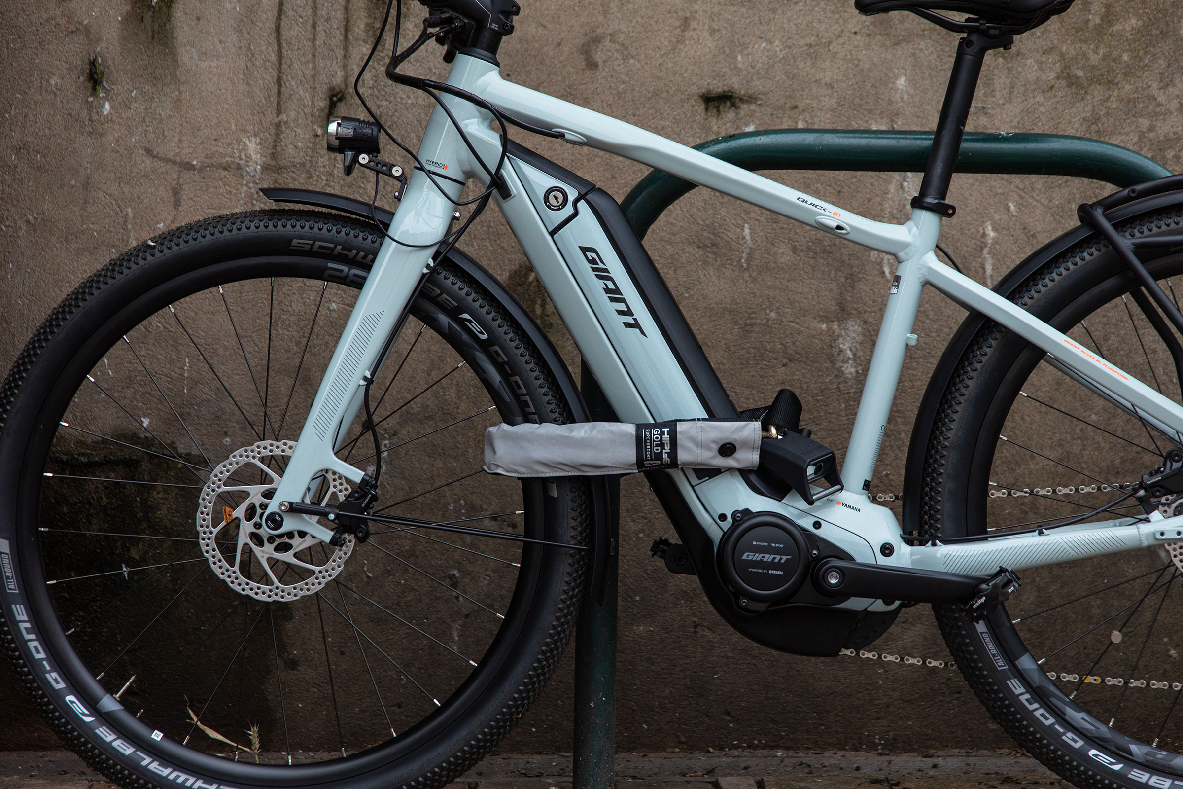 Garage store bike locks