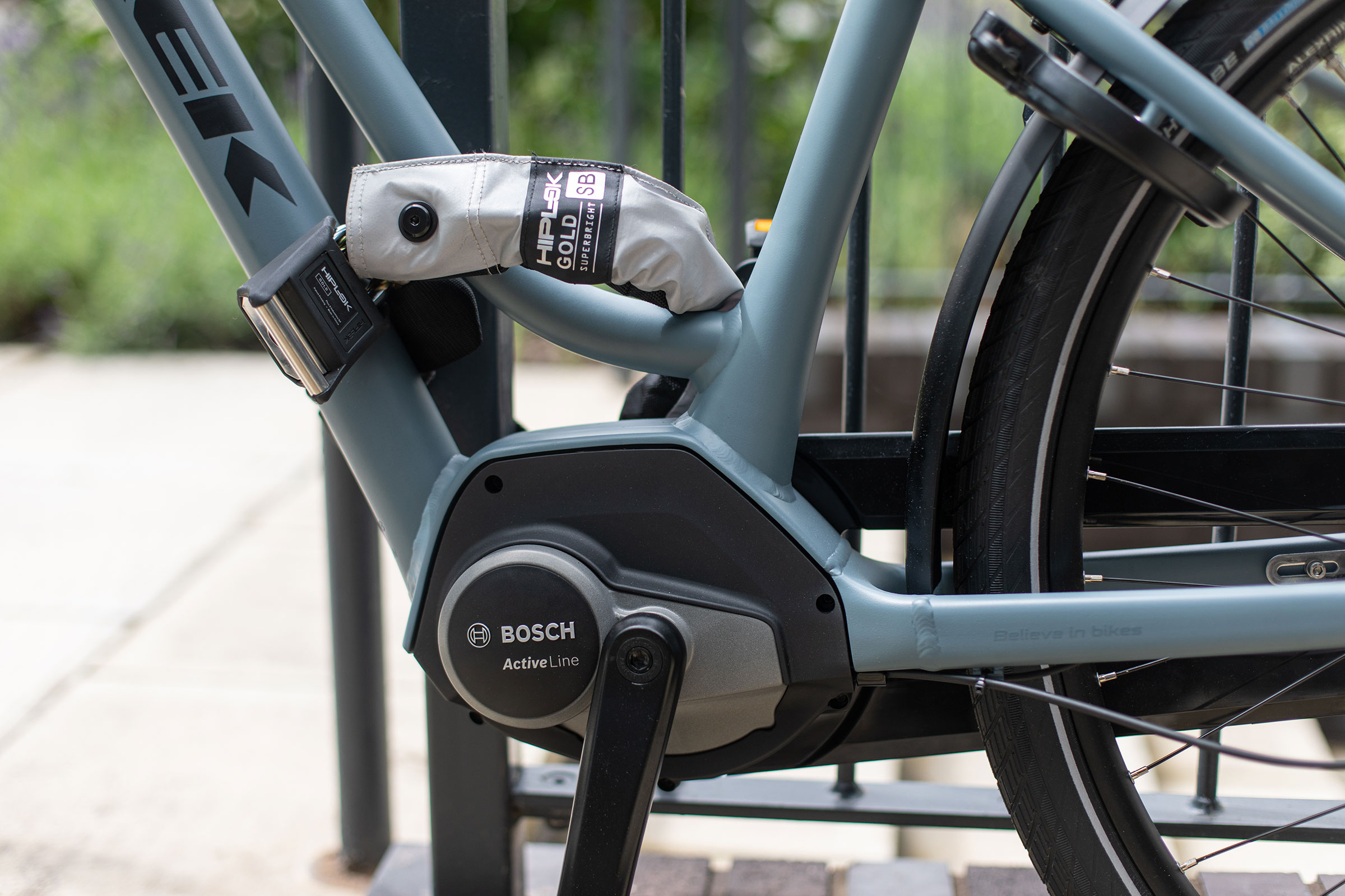 Electronic bike store lock system