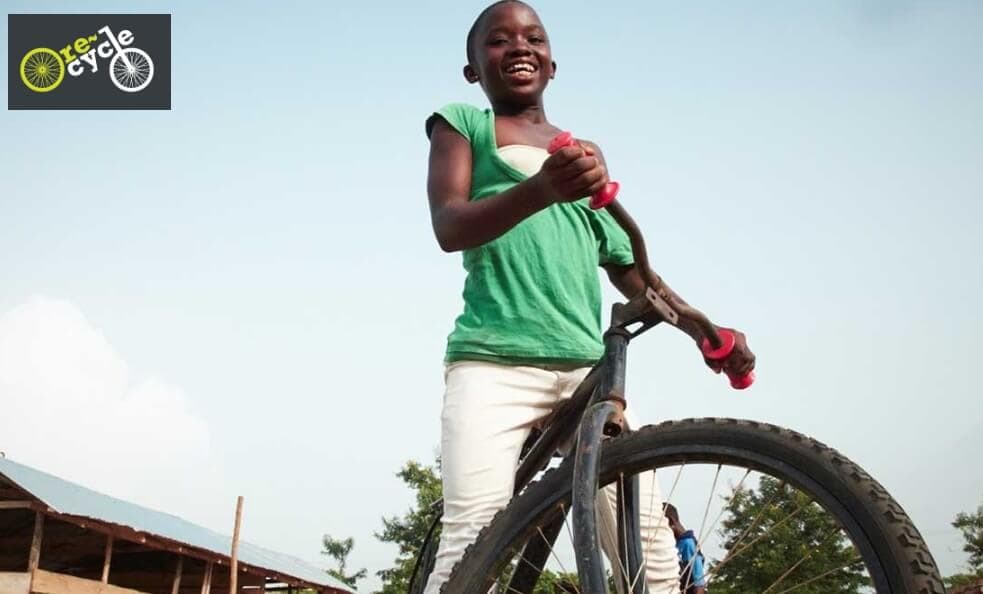 Cycling charity store