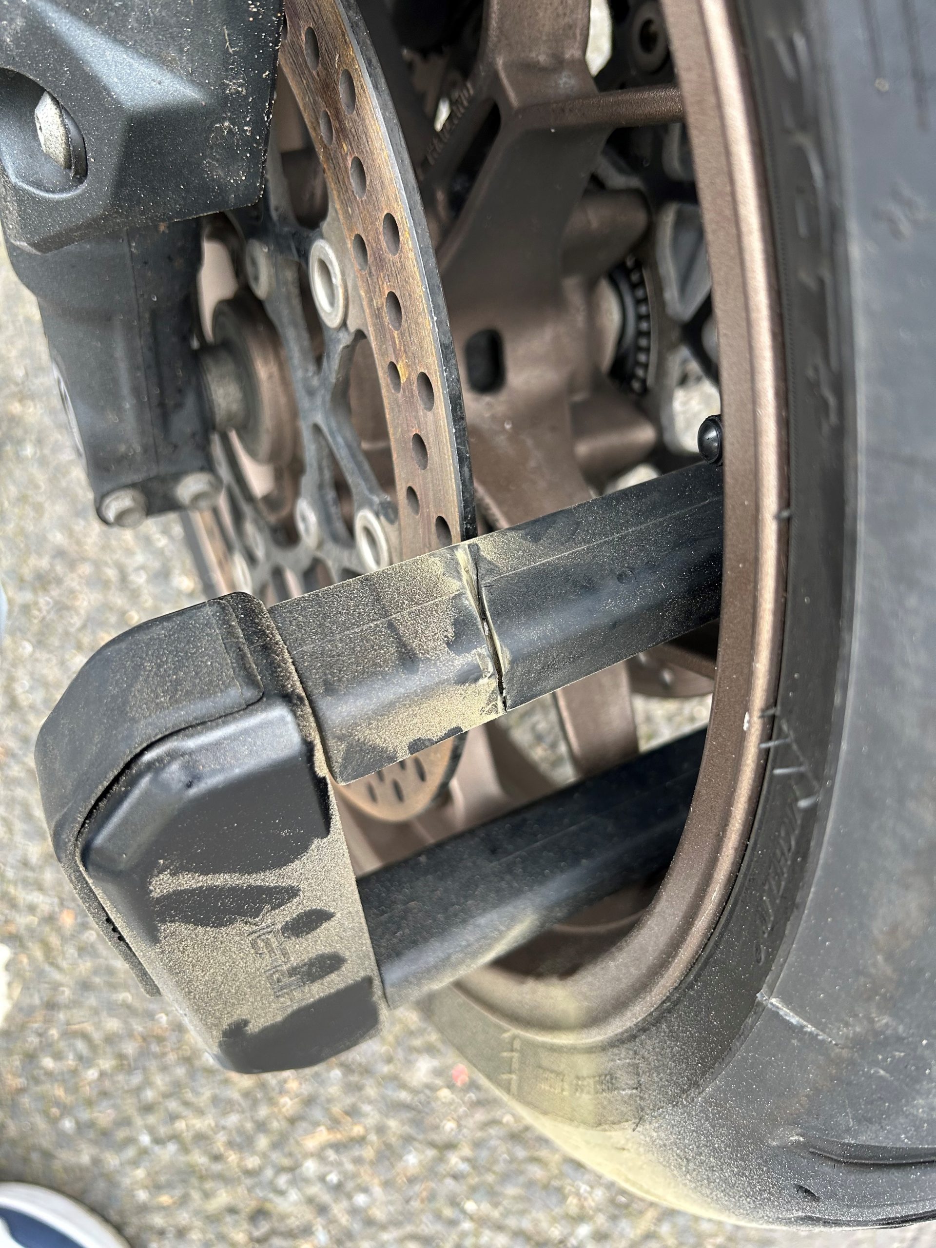 Theft attempt Hiplok D1000 - web